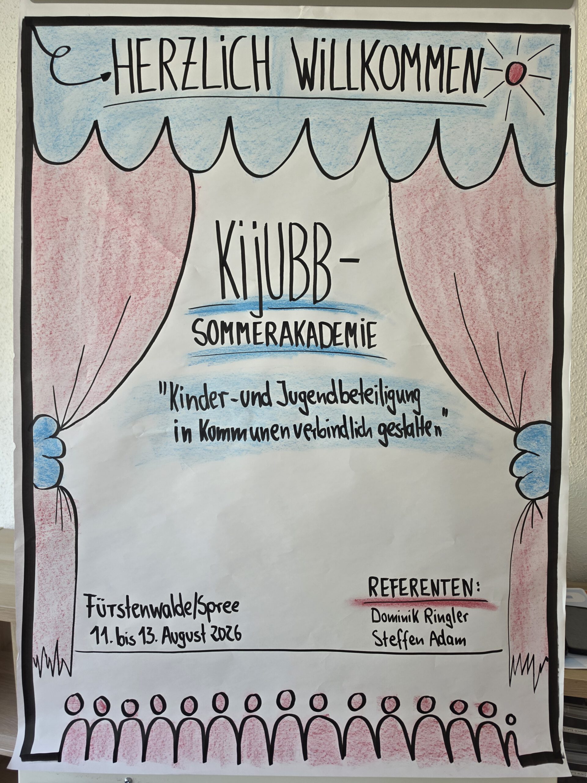 Workshop Willkommens-Plakat